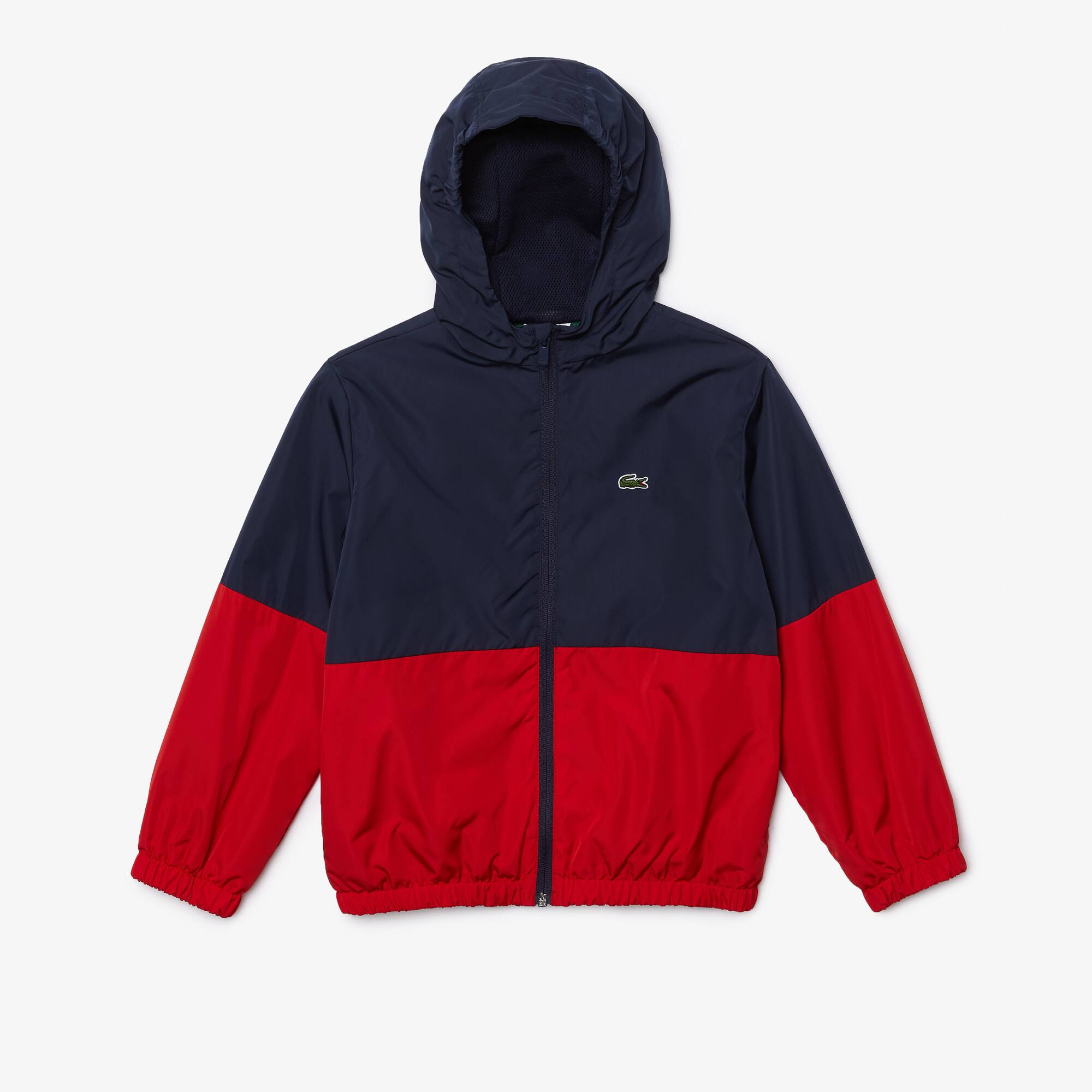 Lacoste Kids' Water-Repellent Windbreaker