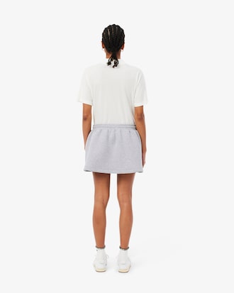 Short Double Face Jersey Skirt