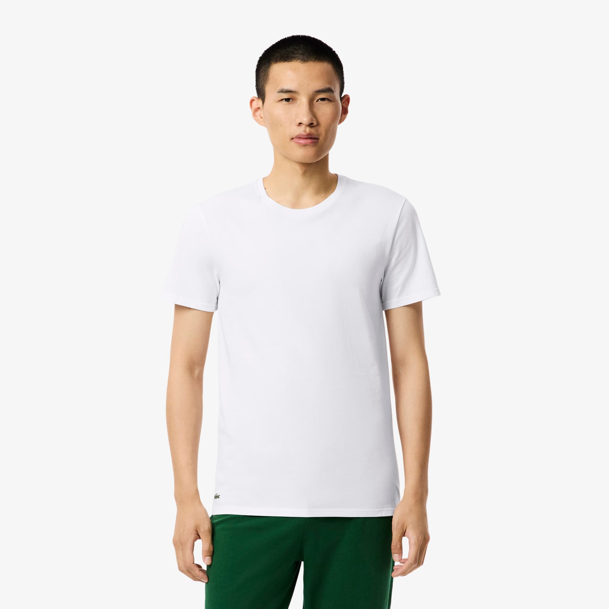 Lacoste Men's 3-Pack Slim Fit Undershirts