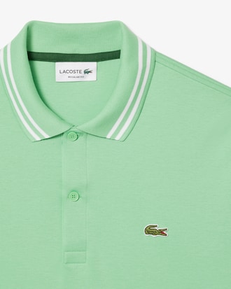 Polo de algodón Pima de corte regular para hombre