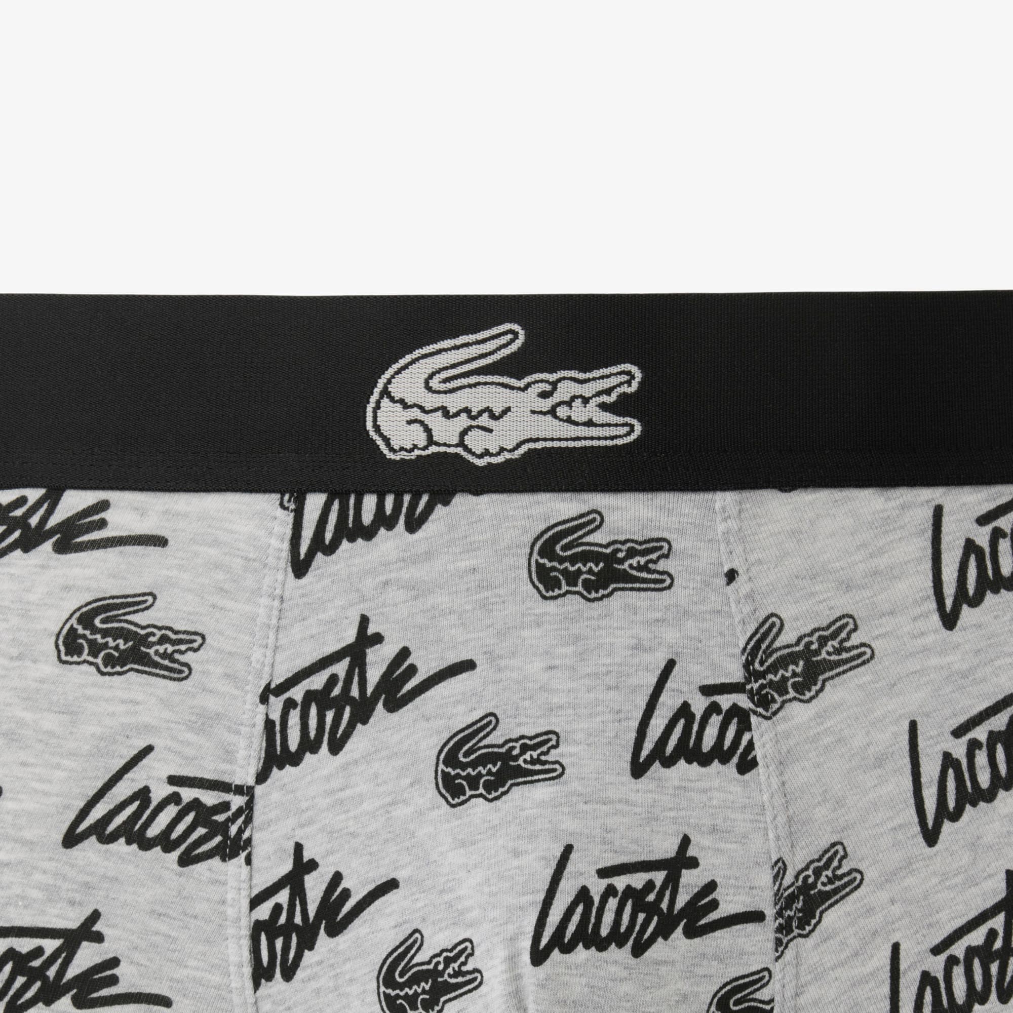 LACOSTE 幾何学模様 ブラックパンツ US L LACOSTE 幾何学模様 ブラックパンツ US L LACOSTE 幾何学模様