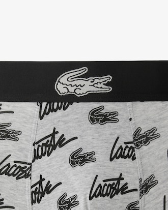 Men's Stretch Cotton All-Over Print Boxer Briefs