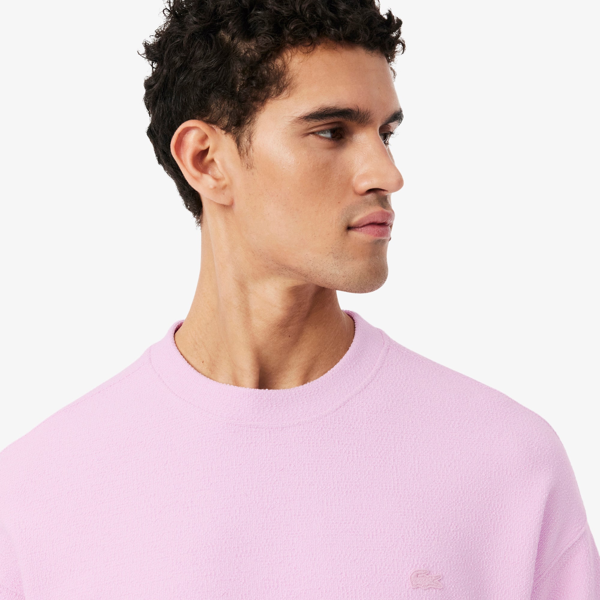 Loose Fit Piqué Sweatshirt - Sweaters & Sweatshirts - New In 2026