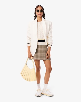 Women's Water-Repellent Plaid Skirt