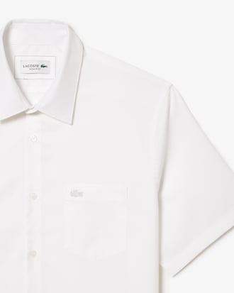 Men's Regular Fit Short Sleeve Cotton Shirt