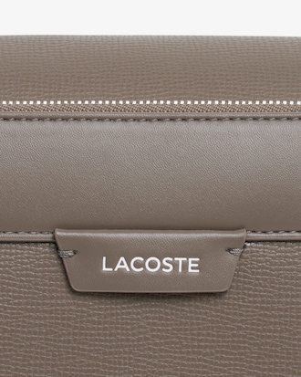 Ossian Flap Close Leather Satchel