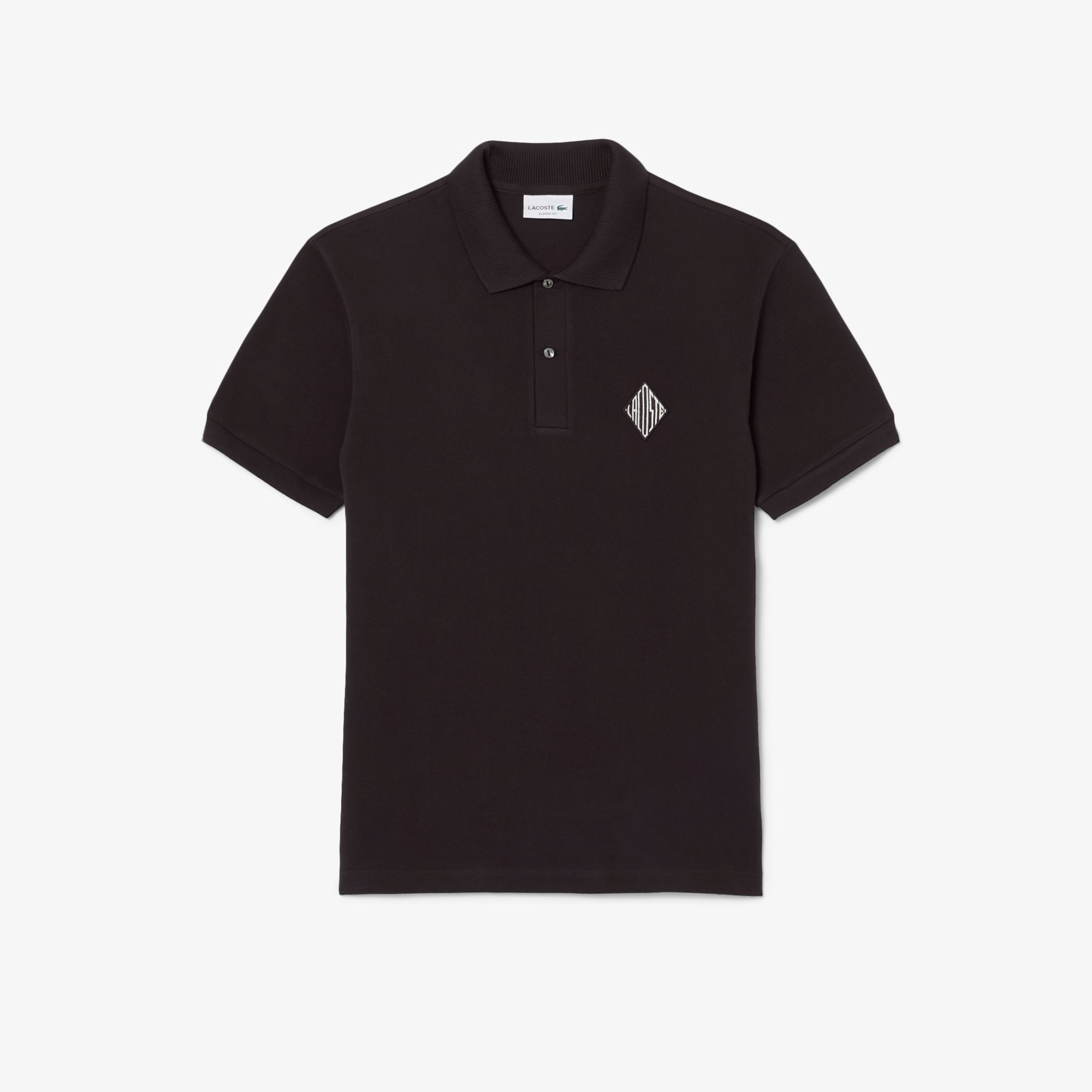 Classic Fit Badge Accent Piqué Polo - Polo Shirts - New In 2026