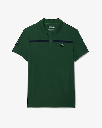 Men's Ultra Dry Badge Accent Tennis Heritage Polo
