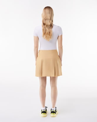 Women's Pleated Cotton Skirt