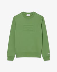 Embossed Fleece Sweatshirt