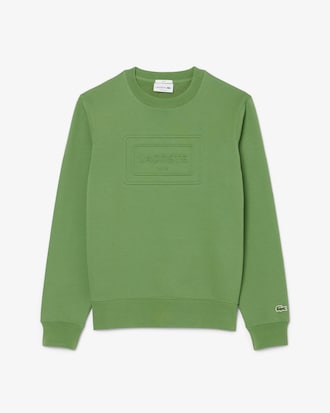 Embossed Fleece Sweatshirt