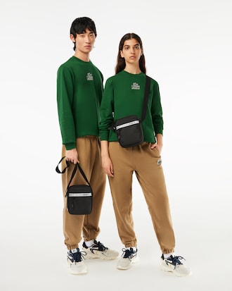 Bolso mensajero vertical de hombre Neocroc de fibra reciclada