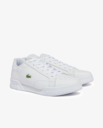 Women's Twin Serve Leather Cupsole Sneakers