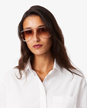Women's Oversized Cotton Button Down Shirt