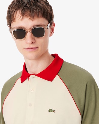 Classic Fit Colorblock Piqu&eacute; Polo