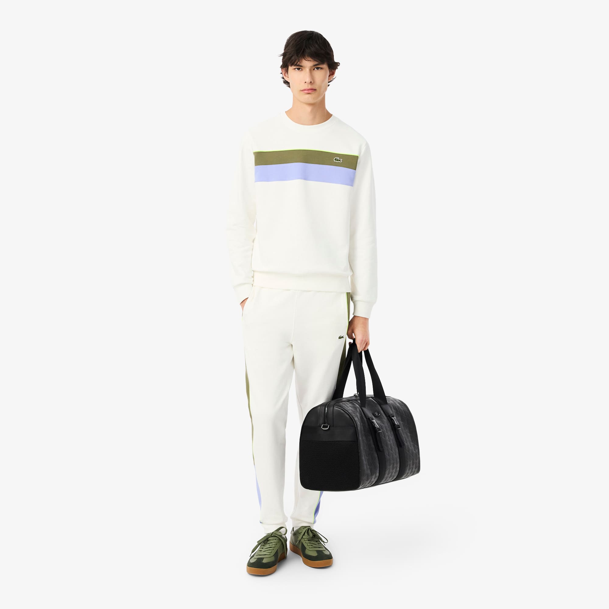 Lacoste Men's Tapered Leg Fleece Sweatpants