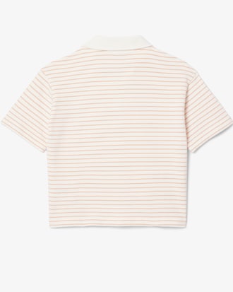Kids' Striped Terry Polo