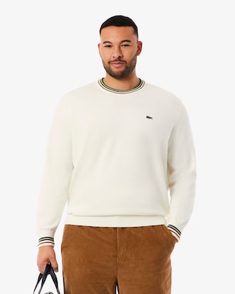 Su&eacute;ter de su&eacute;ter de algod&oacute;n a rayas