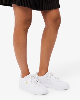 Sneakers Court Ace De Cuero Para Mujer