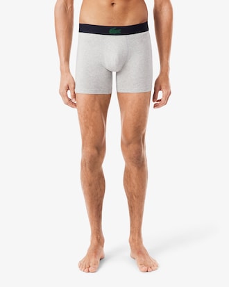 3-Pack Stretch Cotton Print Boxers