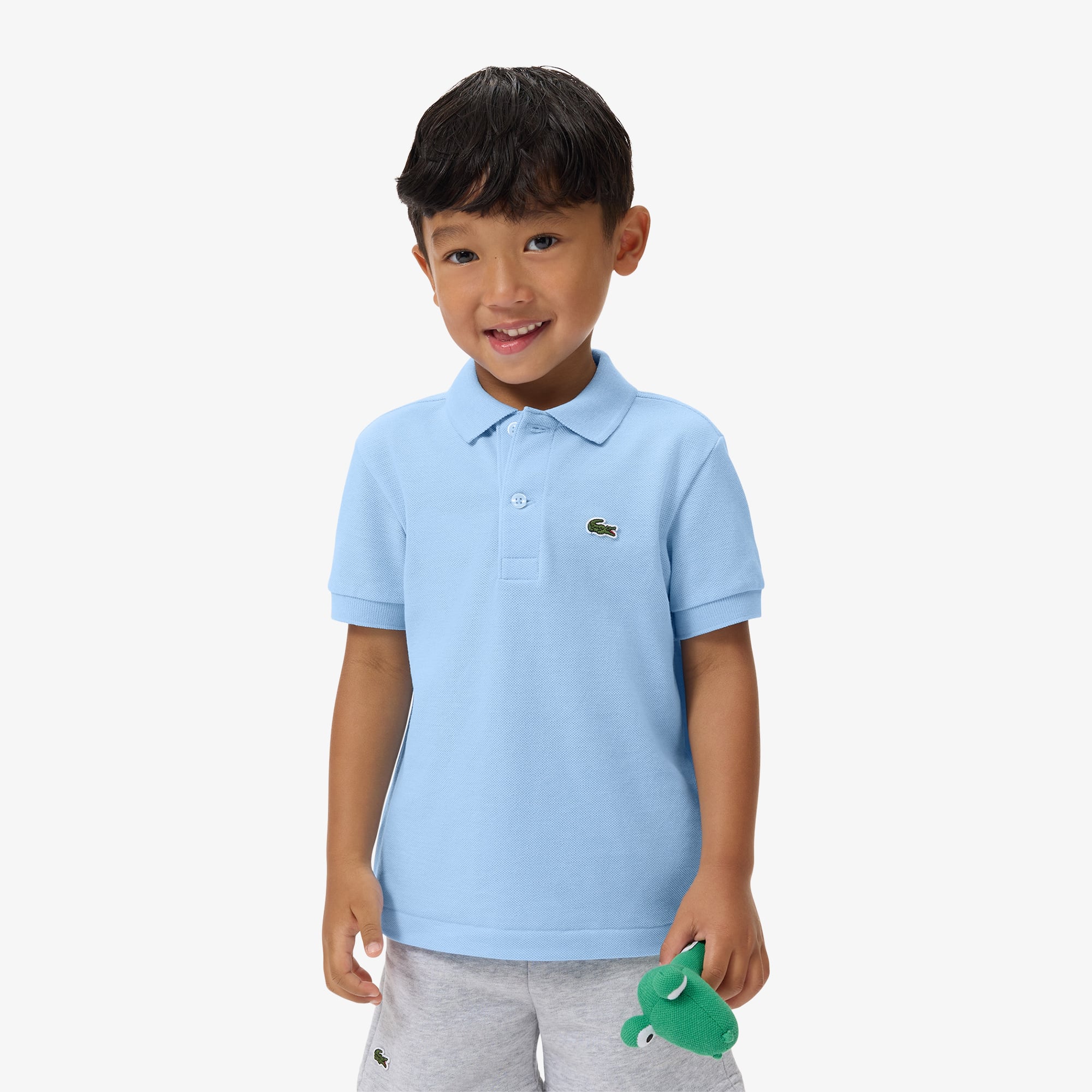 Lacoste Classic Cotton Pique Fashion Polo Shirt In Blue
