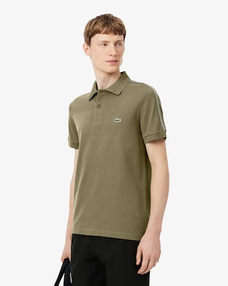 Polo De Rayas Con Logo De Ajuste Regular