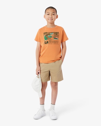 Graphic Print Cotton T-Shirt