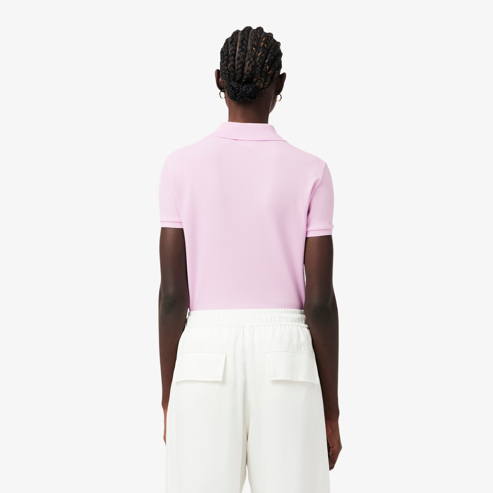 Women's L.12.D Slim Fit Stretch Mini Piqué Polo - Polo Shirts