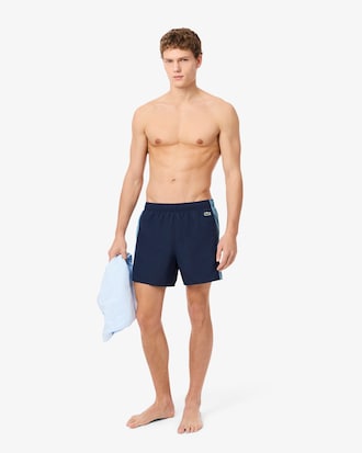 Men's Colorblock Swim Trunks