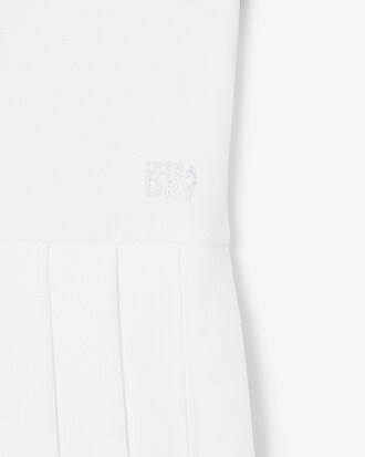 Sleeveless Petit Piqu&eacute; Dress