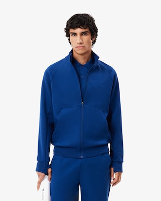 Men's High-Neck Zip-Up Sweatshirt