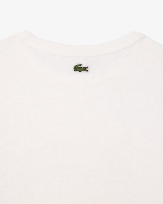 Robe t-shirt en coton &eacute;ponge avec logo