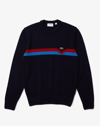 Men&rsquo;s Made in France Ethical Striped Wool Sweater