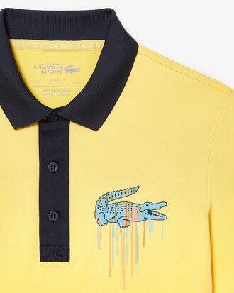 Polo unisexe Lacoste Sport &eacute;dition Miami Open