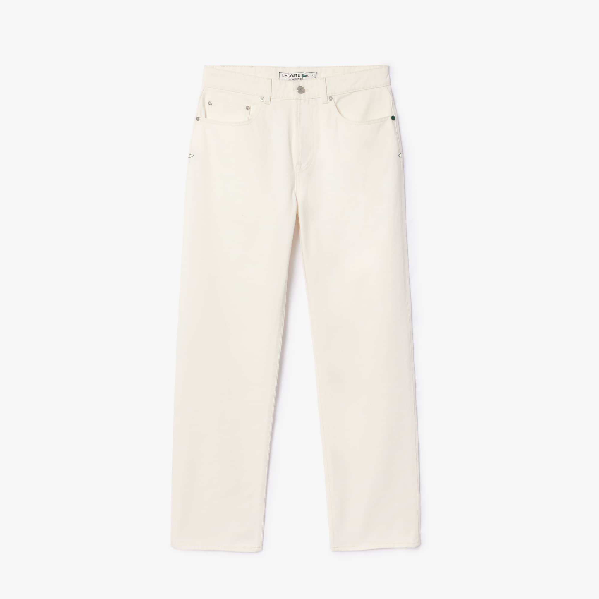 Men's 5-Pocket Straight Cut Indigo Jeans