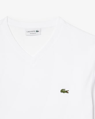 Playera de algod&oacute;n con cuello en V
