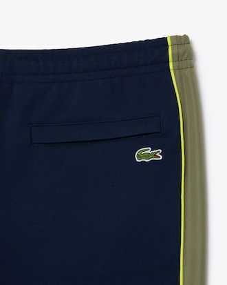 Men's Regular Fit Piqué Sweatpants