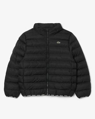 Unisex Fleece Lined Hooded Puffed Jacket