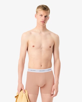 3-Pack Stretch Cotton Boxer Briefs