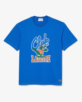 Playera relaxed fit con estampado de la marca