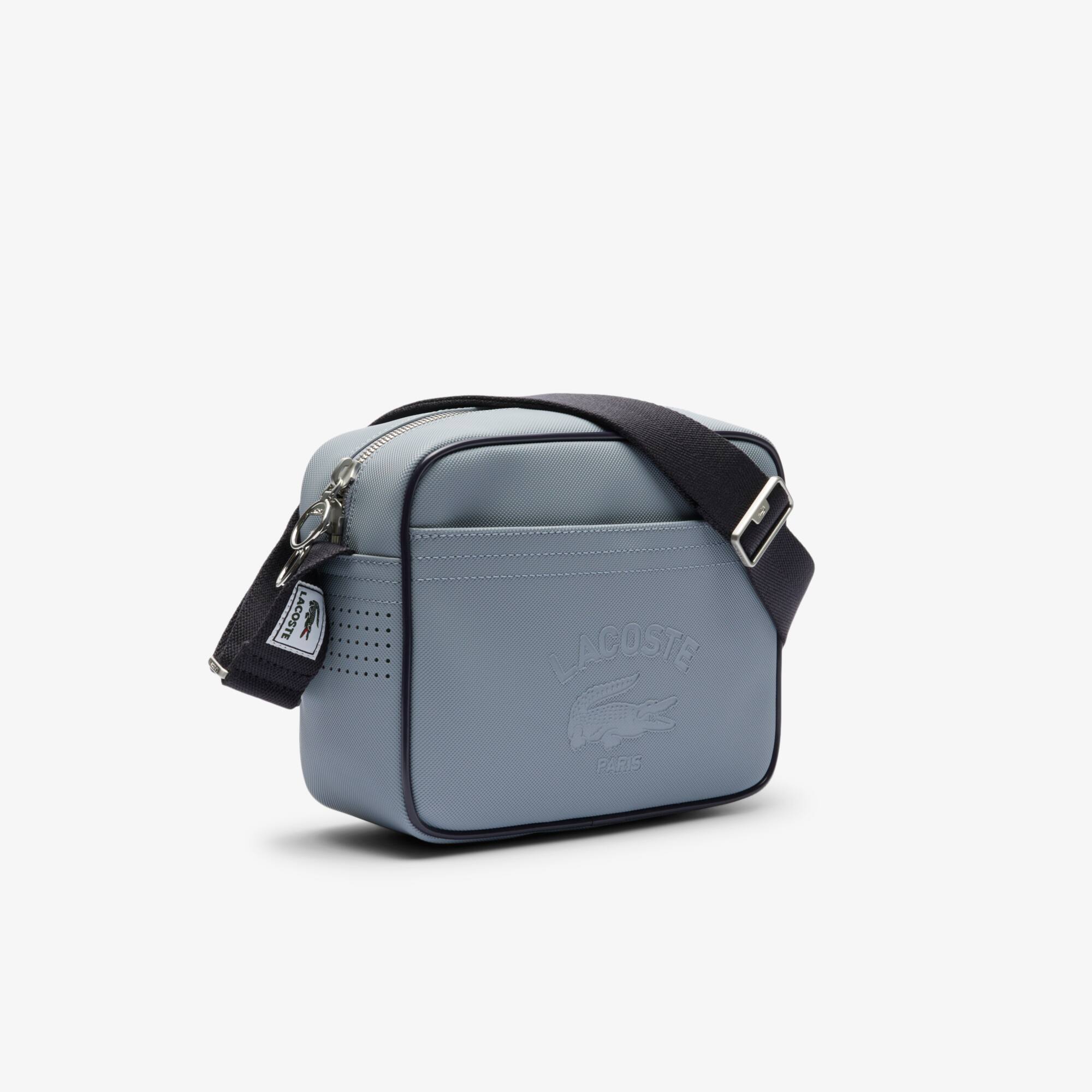 LACOSTE ショルダーバッグ グレー Medium Club 1930 Petit Piqué Reporter Bag - Bags - New In 2026