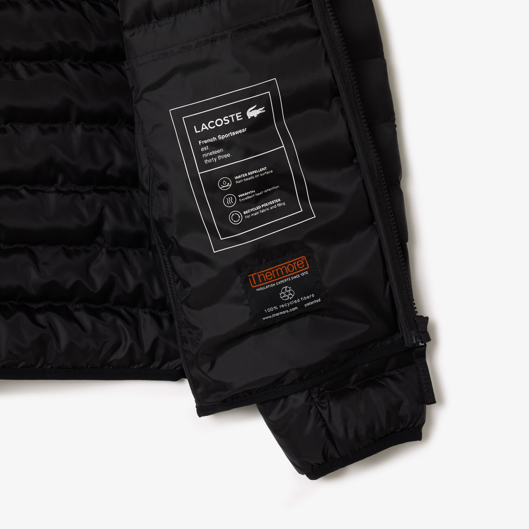 Men's Water-Repellent Quilted Puffer Jacket