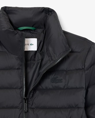 Water-Repellent Quilted Puffed Jacket