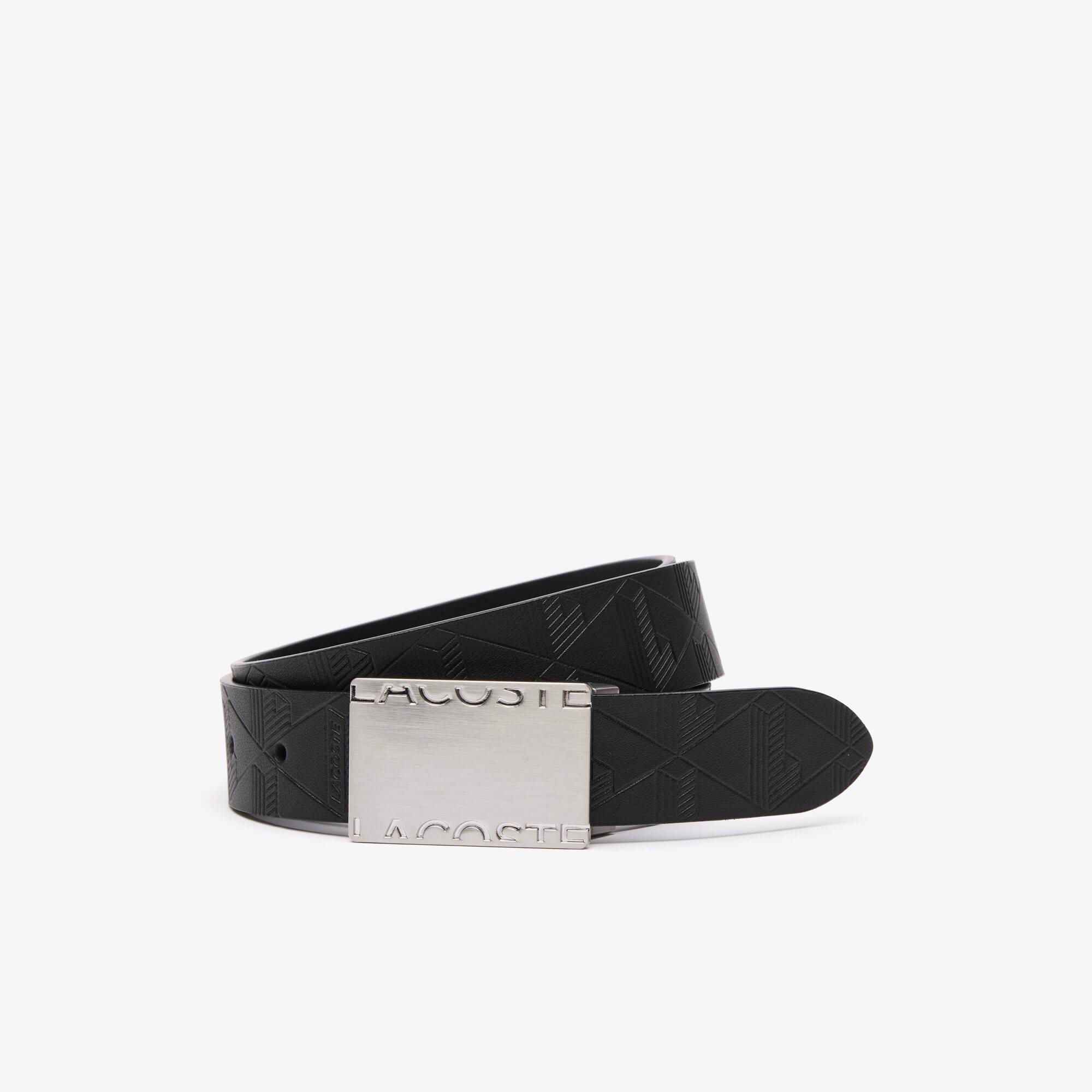 Smooth Leather Belt & Buckle Gift Set - Belts - New In 2026 | Lacoste