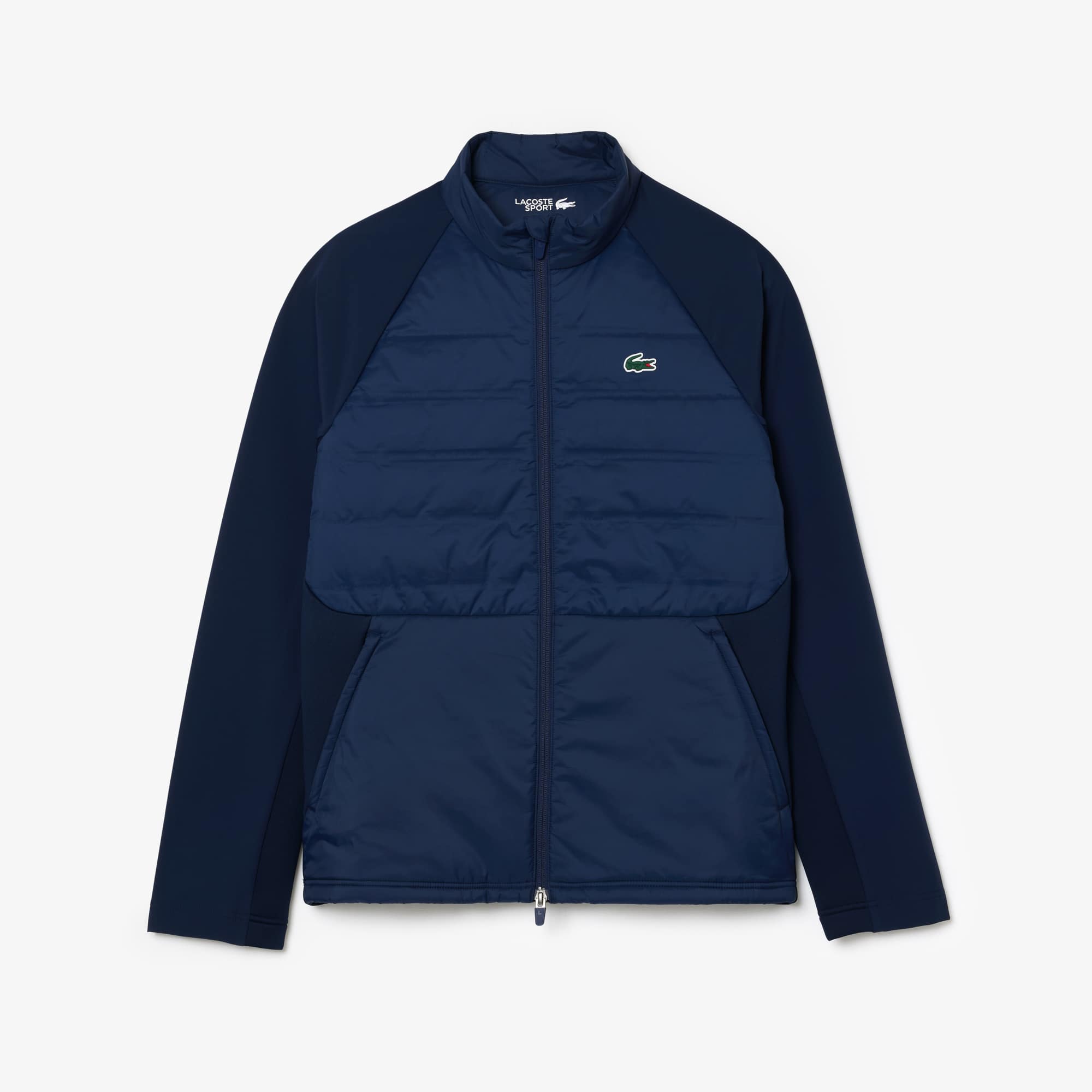 Men's High-Neck Quilted Golf Jacket - Jackets & Coats - New In