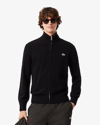 Men's Wool Zip-Up Sweater