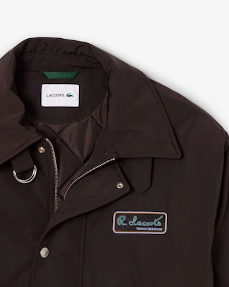 Men's Water-Repellent Aviator Badge Jacket