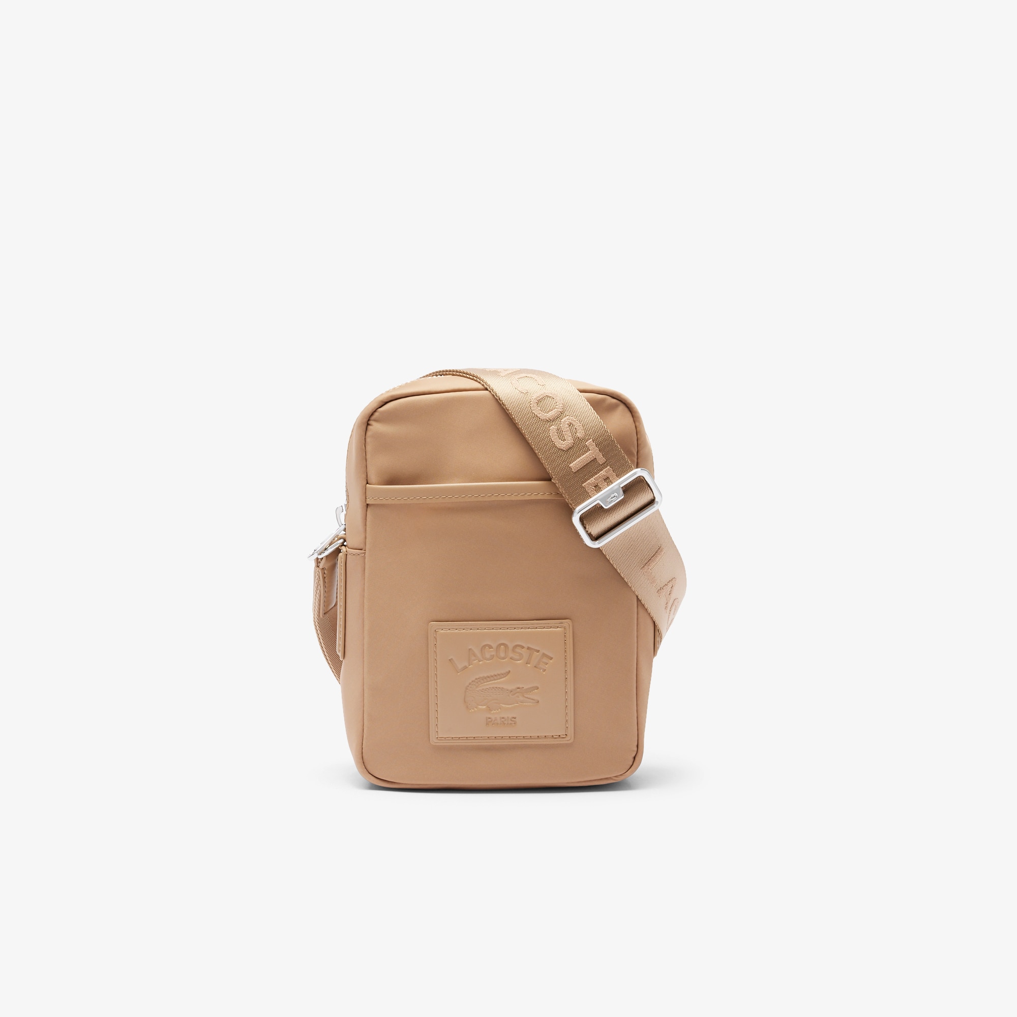 Lacoste Men's  Classics Vertical Satchel - One Size In Sand