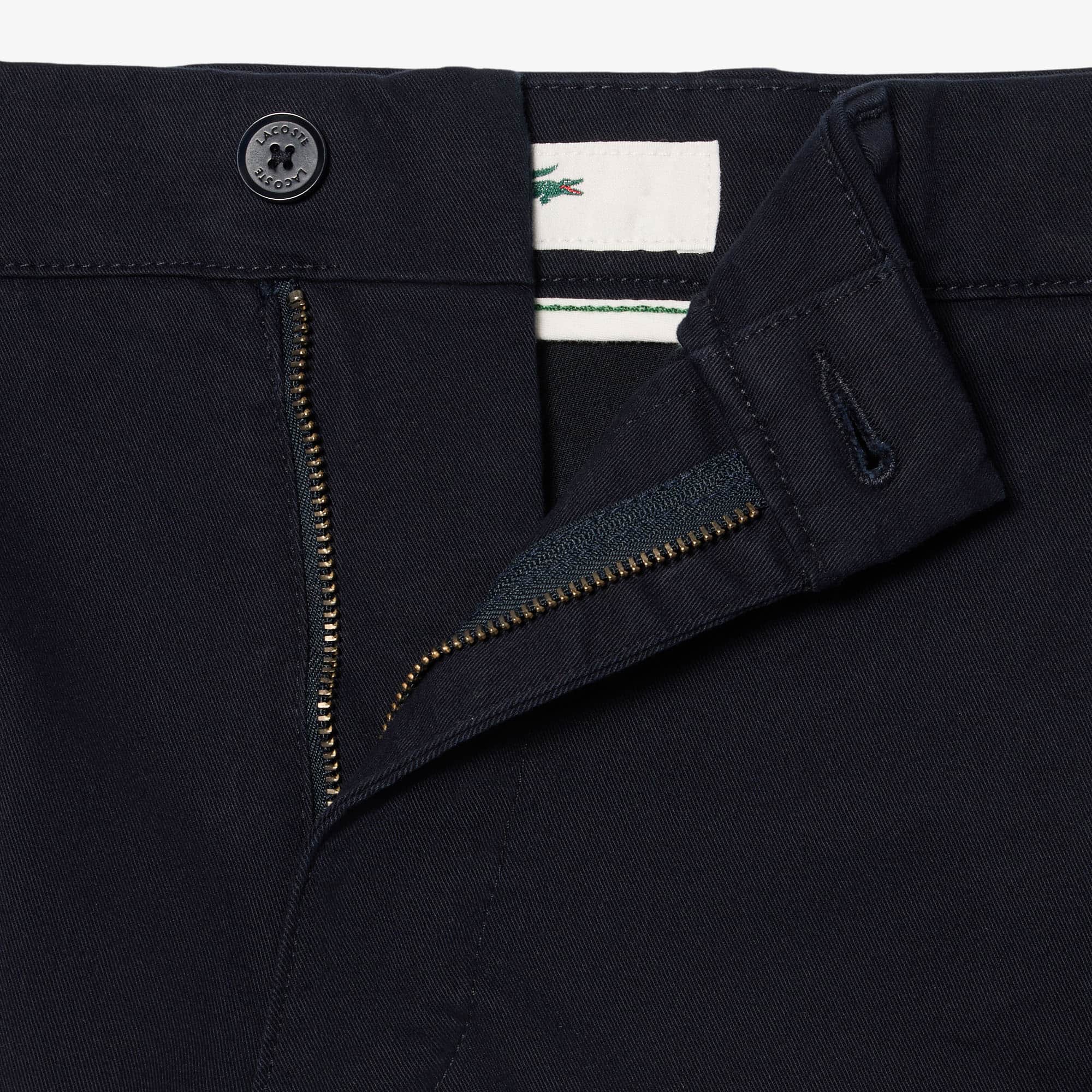 Regular Fit Stretch Cotton Chino Bermuda Shorts
