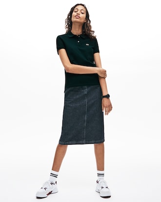 Women's Regular Fit Supple Petit Piqué Polo